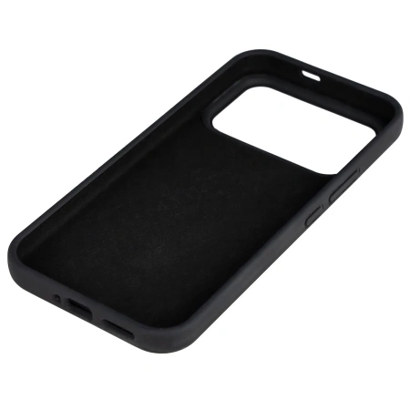 Silikonowe etui Bizon Soft Case do Xiaomi POCO F8 Ultra, czarne
