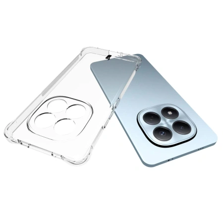 Elastyczne etui Bizon Case Salpa do Xiaomi Redmi Note 15 Pro 4G, przezroczyste