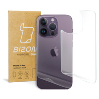 Folia hydrożelowa na tył Bizon Glass Hydrogel Back Duo, iPhone 14 Pro, 2 sztuki