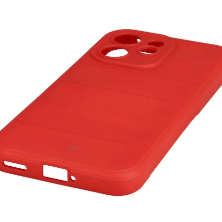 Pancerne etui Bizon Case Tur do Oppo Reno 15 F / FS, czerwone
