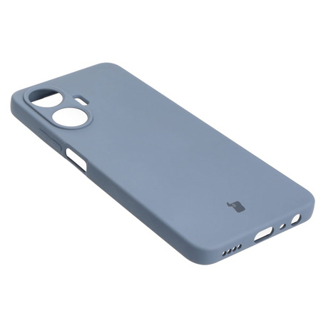 Etui Bizon Case Silicone do Realme C55, szare