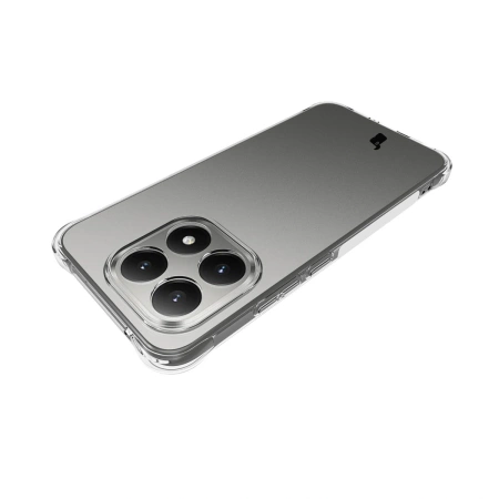 Elastyczne etui + 2x szkło hartowane Bizon Case Clear Pack do Xiaomi 15T