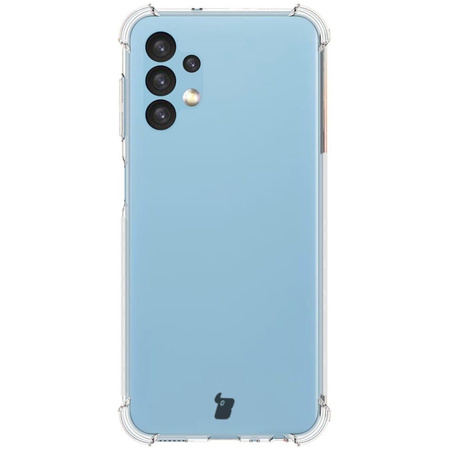 Etui + 2x szkło Bizon Case Clear Pack do Galaxy A13 4G, przezroczyste