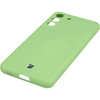 Etui Bizon Case Silicone do Galaxy S21 FE, jasnozielone