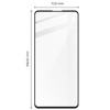Szkło hartowane Bizon Glass Edge do Galaxy M53 5G, czarne