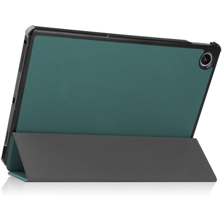 Etui Bizon Case Tab Croc do Lenovo Tab M10 Plus Gen 3, ciemnozielone