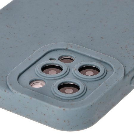 Ekologiczne etui Bizon Bio-Case do iPhone 12 Pro, niebieskie