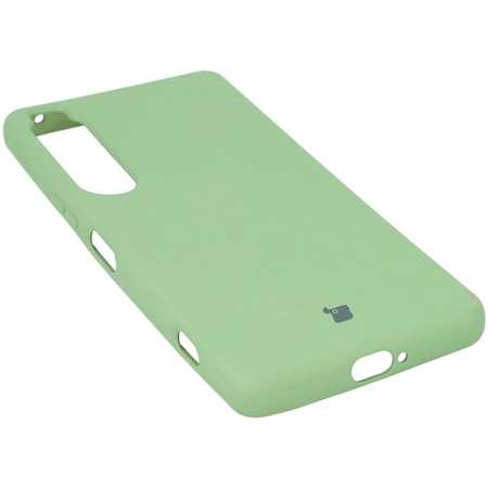 Etui Bizon Case Silicone do Sony Xperia 1 IV, jasnozielone