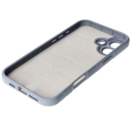 Pancerne etui Bizon Case Tur do iPhone 16 Plus, jasnoszare