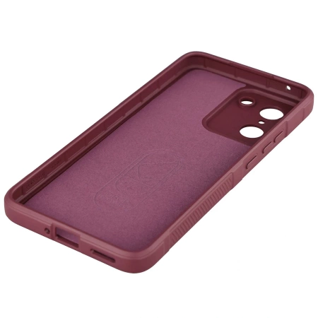 Pancerne etui Bizon Case Tur do OnePlus Nord CE5 5G, burgundowe