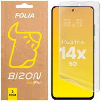 Folia matowa Bizon Glass Film Sun Duo do Realme 14x 5G, 2 sztuki