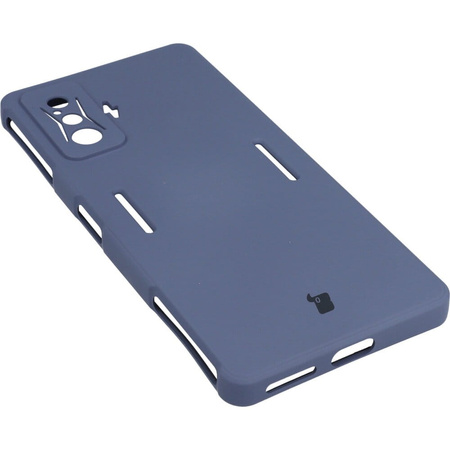 Etui Bizon Case Silicone do Xiaomi Poco F4 GT, szare