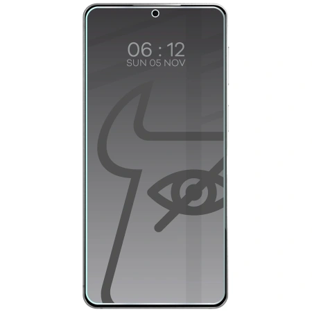 Prywatyzujące szkło hartowane Bizon Glass Clear Shadow do Galaxy S26, przyciemniane