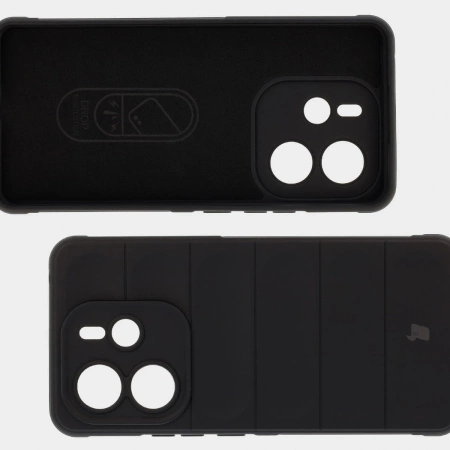 Pancerne etui Bizon Case Tur do Xiaomi Redmi Note 14 4G, czarne