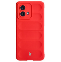 Pancerne etui Bizon Case Tur do Motorola Moto G84 5G, czerwone