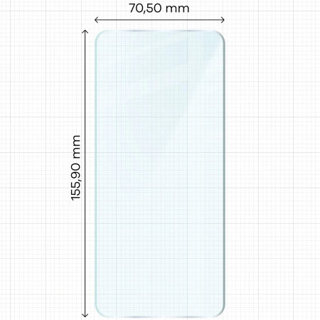 Szkło hartowane Bizon Glass Clear Duo do Xiaomi Redmi Note 13 4G, 2 sztuki