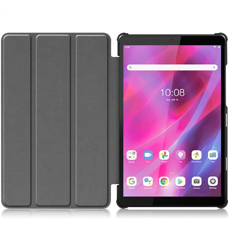 Etui Bizon Case Tab Croc do Lenovo Tab M8 Gen 3, różowozłote