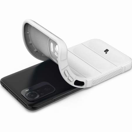 Pancerne etui Bizon Case Tur do Xiaomi Poco M5s / Xiaomi Redmi Note 10 / 10s, białe