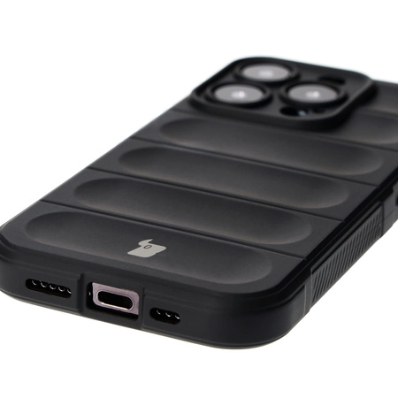 Pancerne etui Bizon Case Tur do iPhone 15 Pro, czarne