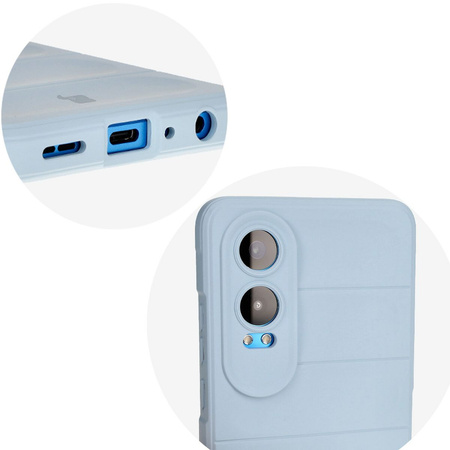 Pancerne etui Bizon Case Tur do OnePlus Nord CE4 Lite 5G, jasnoniebieskie