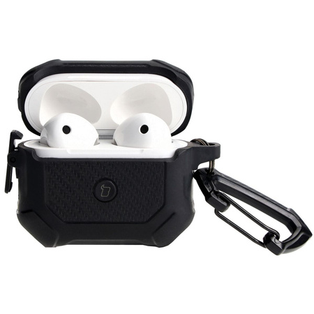 Etui Bizon Case Headphone Armor do Apple Airpods 3, czarne