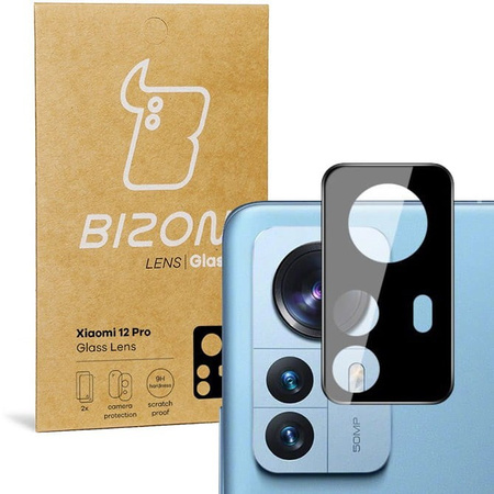 Szkło na aparat Bizon Glass Lens dla Xiaomi 12 Pro, 2 sztuki