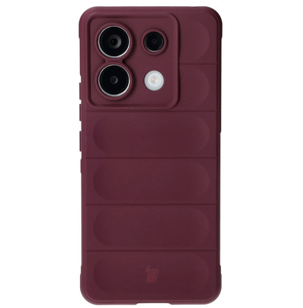 Pancerne etui Bizon Case Tur do Xiaomi Poco X6 / Xiaomi Redmi Note 13 Pro 5G, ciemnofioletowe