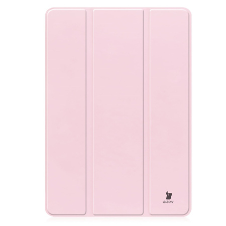 Etui Bizon Case Tab Lizard do Galaxy Tab S10 Plus / S9 Plus, różowe