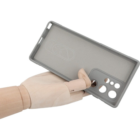 Pancerne etui Bizon Case Tur do Galaxy S22 Ultra, jasnoszare