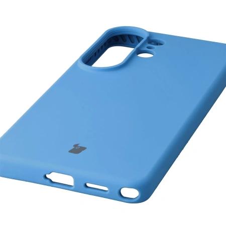 Silikonowe etui Bizon Soft Case do Galaxy S26 Ultra, niebieskie