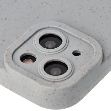 Ekologiczne etui Bizon Bio-Case do iPhone 14, szare