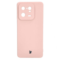 Etui Bizon Case Silicone Sq do Xiaomi 13 Pro, jasnoróżowe