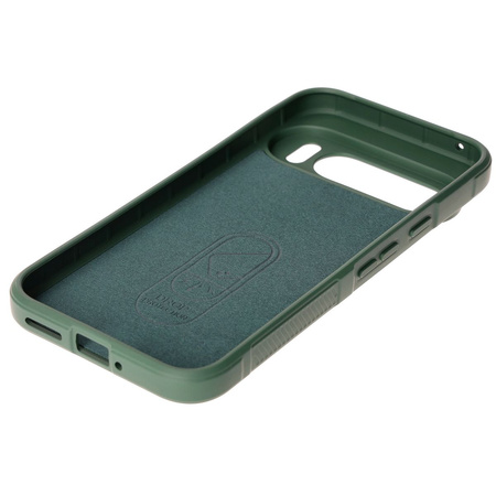 Pancerne etui Bizon Case Tur do Google Pixel 9 Pro XL, ciemnozielone