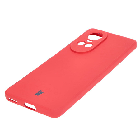 Etui Bizon Case Silicone Sq do Oppo Reno 10 5G, brudny róż