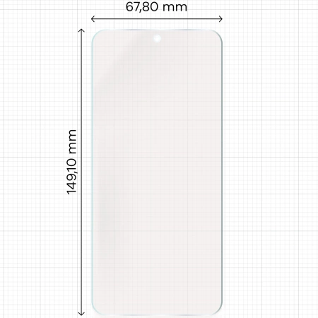 Folia matowa Bizon Glass Hydrogel Sun do Motorola Moto G75 5G, 2 sztuki