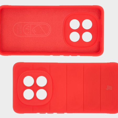 Pancerne etui Bizon Case Tur do Xiaomi Redmi Note 14 Pro Plus 5G, czerwone