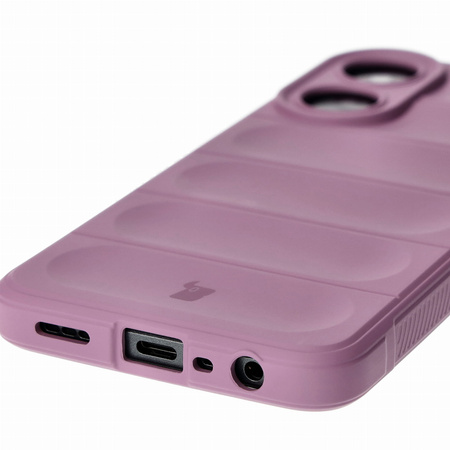 Pancerne etui Bizon Case Tur do Oppo A78 4G, jasnofioletowe