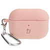 Etui Bizon Case Headphone Silicone do AirPods Pro 2, jasnoróżowe