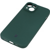 Etui Bizon Case Silicone do iPhone 14, ciemnozielone
