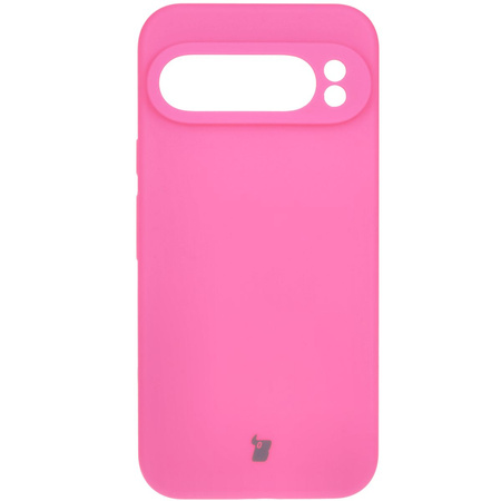 Silikonowe etui Bizon Soft Case do Google Pixel 9 Pro XL, neonowo-różowe