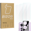 3x Szkło + szybka na aparat BIZON Clear 2 Pack do Oppo Reno11 F 5G