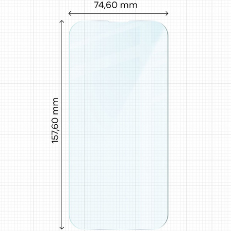 Szkło hartowane Bizon Glass Clear 2 do iPhone 14 Pro Max