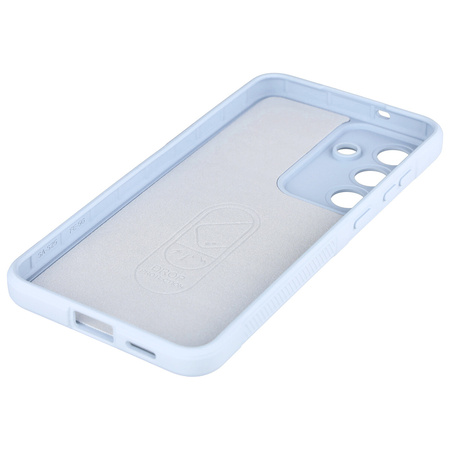 Pancerne etui Bizon Case Tur do Galaxy S25 FE, jasnoniebieskie