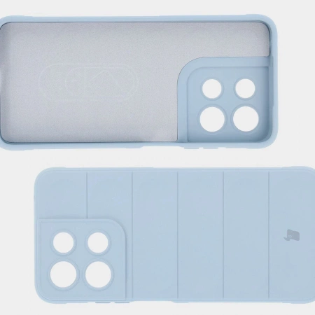 Pancerne etui Bizon Case Tur do Motorola Moto G15 / G15 Power, jasnoniebieskie