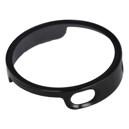 Etui ze szkłem do zegarka Bizon Case+Glass Watch do Xiaomi Watch S4 41 mm, czarne