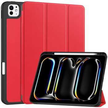 Etui Bizon Case Tab Lizard do iPad Pro 11" 5 gen. 2024, czerwone
