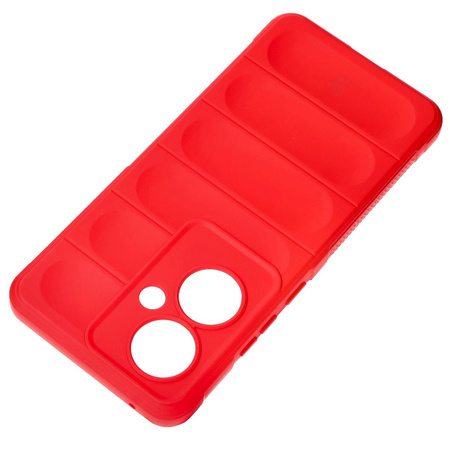 Pancerne etui Bizon Case Tur do Oppo Reno11 F 5G, czerwone