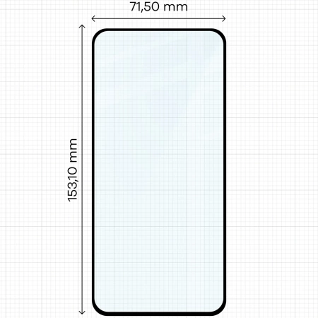 Szkło hartowane Bizon Glass Edge Duo do Galaxy S23 FE, czarna ramka, 2 sztuki