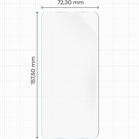 Folia hydrożelowa na ekran Bizon Glass Hydrogel Front do Realme GT 6 / 6T, 2 sztuki