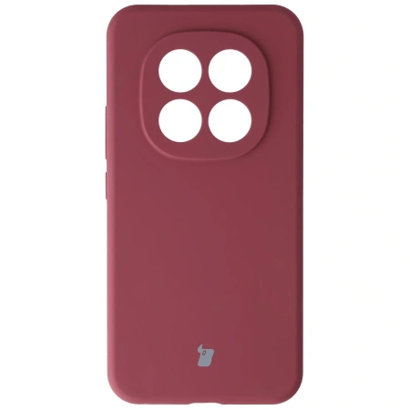 Silikonowe etui Bizon Soft Case do Xiaomi Redmi Note 15 Pro Plus 5G / POCO M8 Pro 5G, ciemnofioletowe